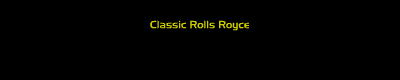 Classic Rolls Royce Interior View